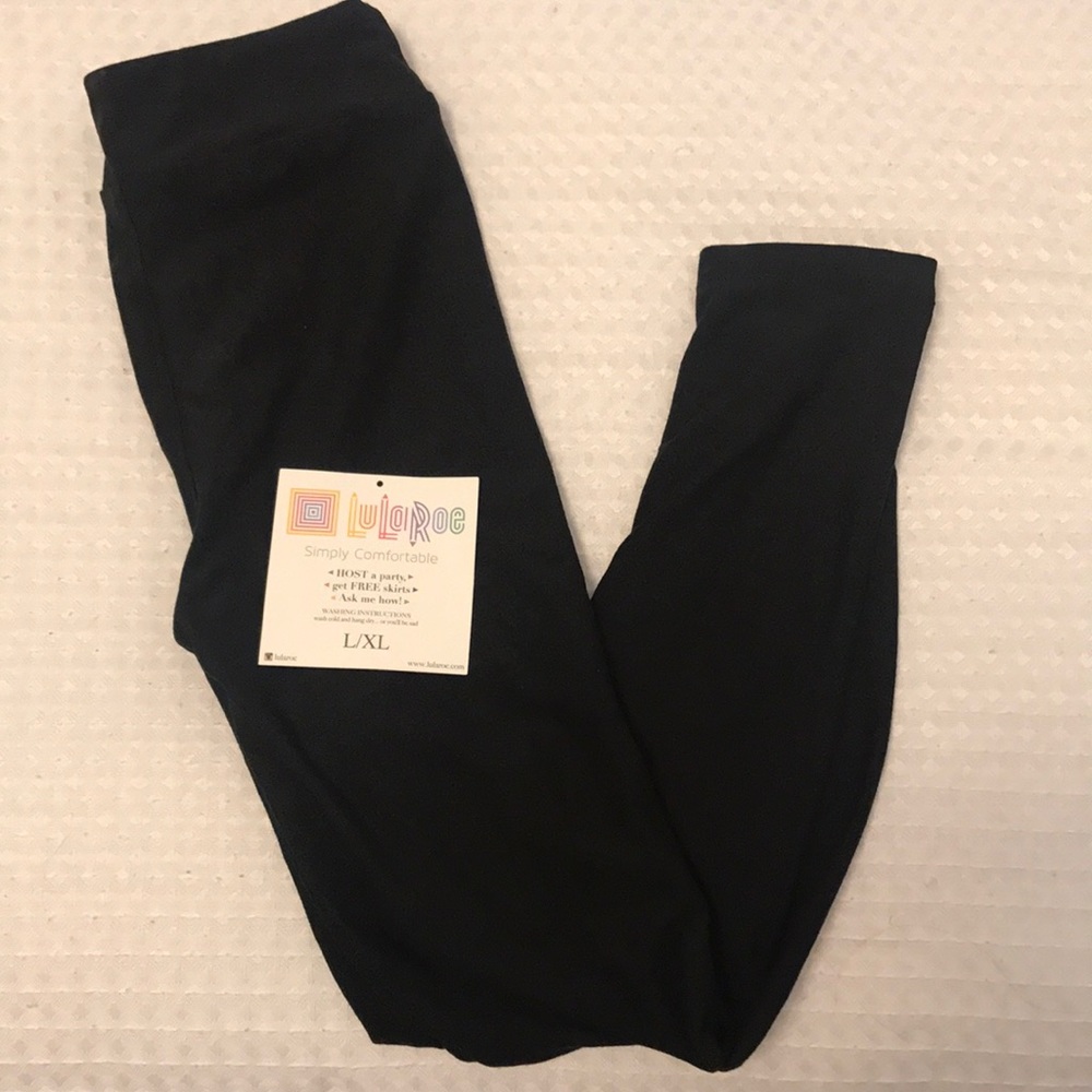 LuLaRoe Black Kids L/XL